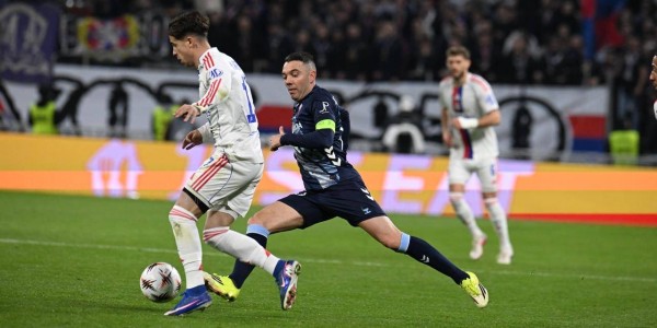 随着比分定格3-1，西甲第6淘汰法甲劲旅里昂，昂首晋级欧联杯八强