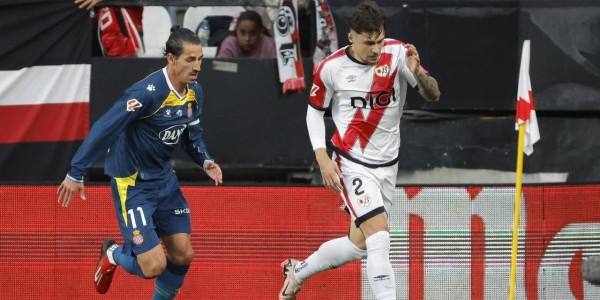 随着87分钟遭绝杀+0-1不敌西甲第16，西班牙人连续15轮不胜