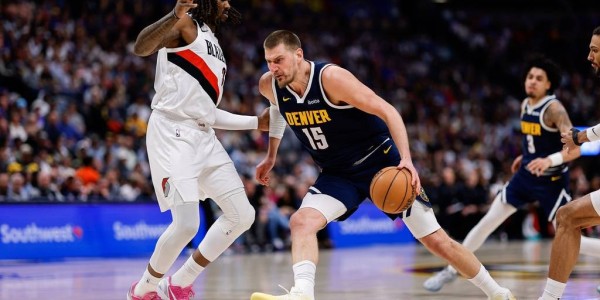 约基奇35+14+13戈登23+9 掘金加时逆转开拓者