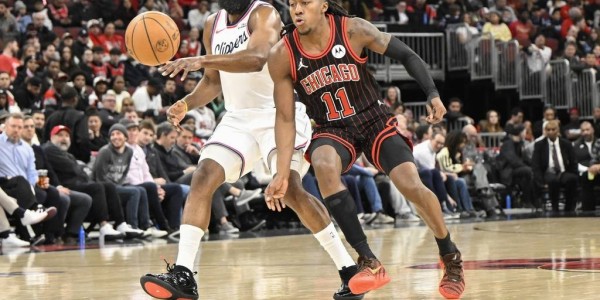 哈登24分祖巴茨12+11 快船惨败公牛6连胜终止