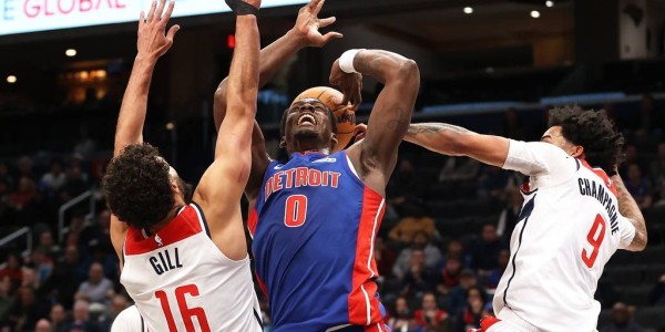 杜伦36+12卡林顿30分 活塞大胜奇才