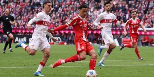 随着斯图加特2-4遭逆转，德甲最新积分榜出炉：拜仁提前4轮卫冕