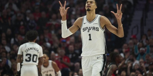 DBOY归来！27+11不够看？ 文班4抢断7盖帽正负值+28