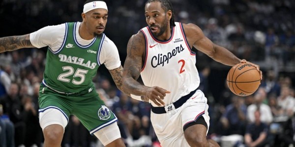 加兰41+11伦纳德34分 弗拉格18+9+7快船加时胜独行侠