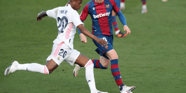 西甲：皇家马德里VS莱万特，最新数据库比分预测