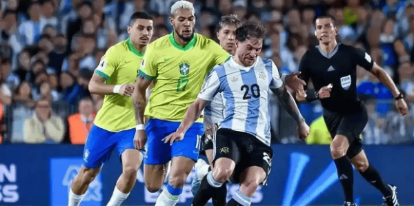 1:4惨败和0:6惨败！两场比赛被狂灌10球，五星巴西被阿根廷压着打