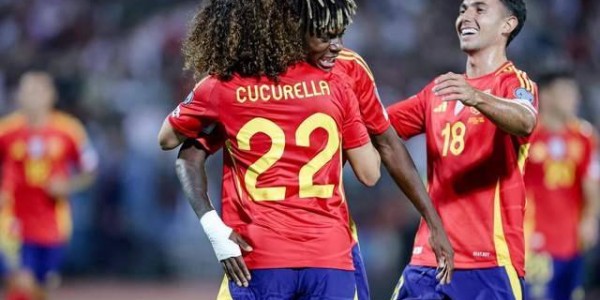 阿森纳苏维门迪在西班牙队的不可替代，他的对抗和长传改变比赛！