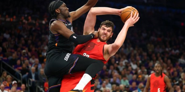 将对阵马刺！阿夫迪亚41+12开拓者险胜太阳晋级季后赛