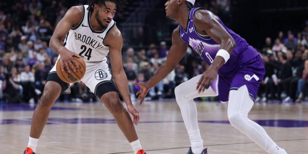 乔治26+7&amp;伤退杰明25+10 篮网轻取爵士止七连败