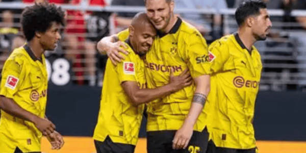 德甲焦点战：多特蒙德VS圣保利——实力与斗志的终极碰撞，比分预测直指3-1！