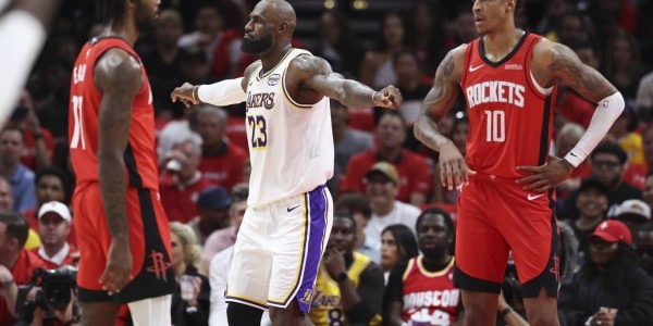 阿门23+7申京19+6 詹姆斯10+9艾顿19+10火箭胜湖人1-3