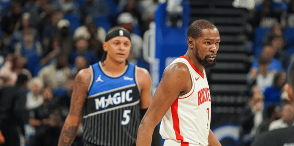 突然！明日湖人火箭G1开打 杜兰特右膝挫伤出战成疑