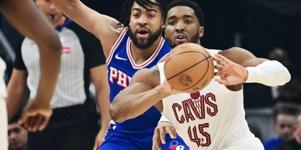 哈登21分米切尔17+6 骑士大胜76人