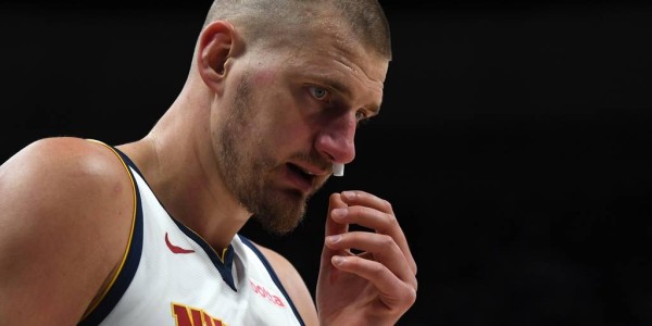 被戈贝尔防傻了！约基奇26中7生涯最差 正负值-21