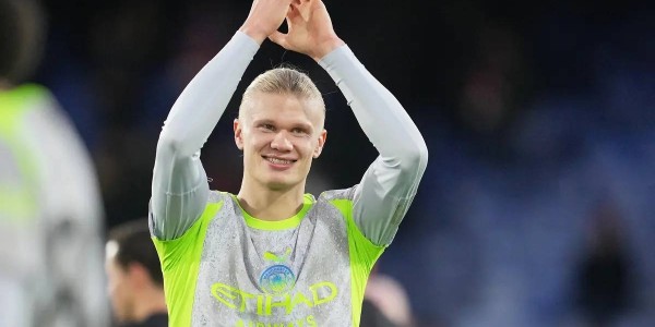 16天5战全胜狂飙！哈兰德4场轰7球，瓜帅神换人激活曼城新核！