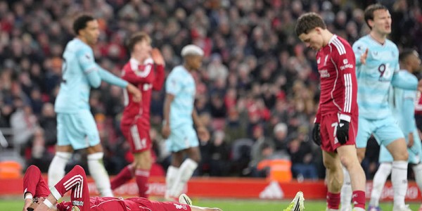 利物浦1-1伯恩利 维尔茨破门