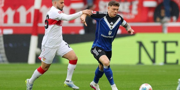 随着25岁拜仁旧将破门+比分4-0，斯图加特碾压汉堡，稳居德甲第三