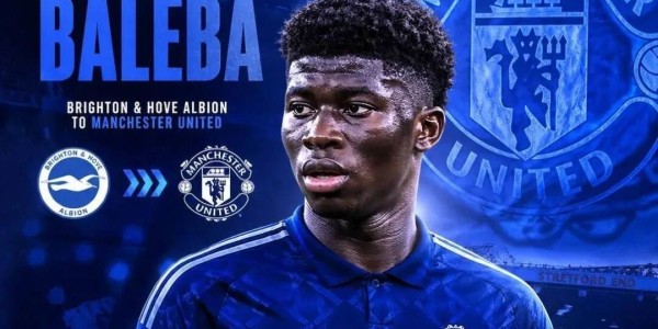 巴莱巴标价确定！曼联5000万计划遭布莱顿拒绝，巨头青睐巴西铁腰