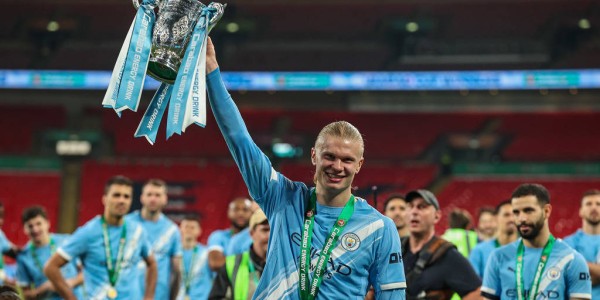 隐形核威慑！进球如麻的哈兰德 为曼城9战决赛0球0助攻