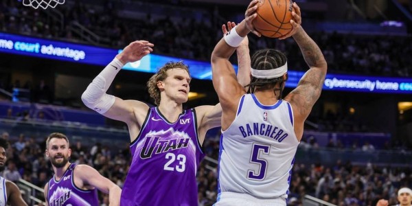 马尔卡宁空砍27分 班凯罗23+7+8魔术胜爵士