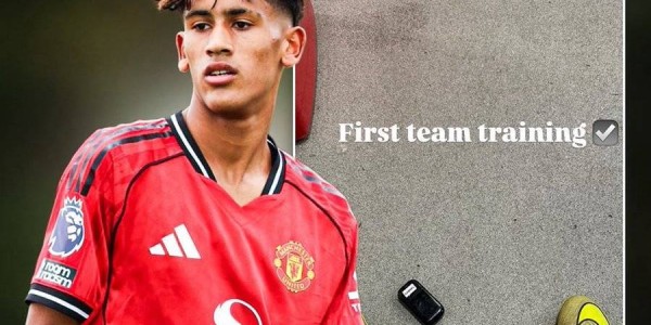 曼联15岁新梅西首次踢一队练习赛！本赛季无缘英超，但首秀有机会