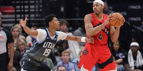 巴雷特27分贝利生涯新高37分 猛龙4人20+击败爵士