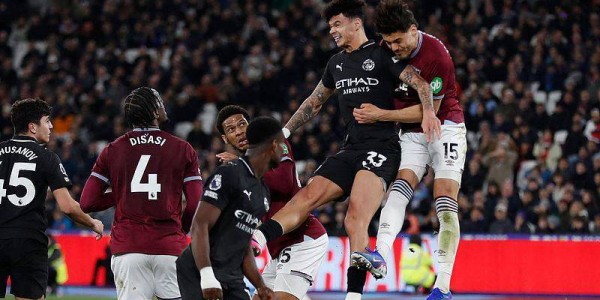 曼城1-1西汉姆联 B席建功