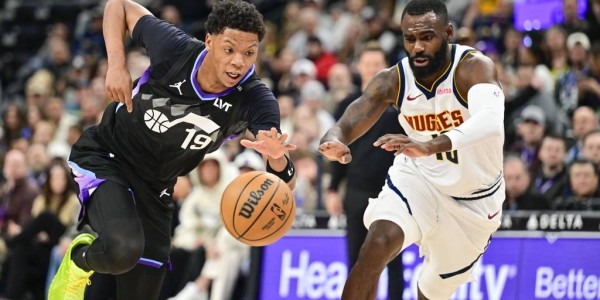 乔治空砍36分约基奇22+12 默里45+8掘金险胜爵士