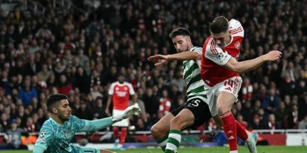 双线冲冠，恭喜阿森纳，0-0、1-0葡体晋级欧冠四强，半决赛对战马竞