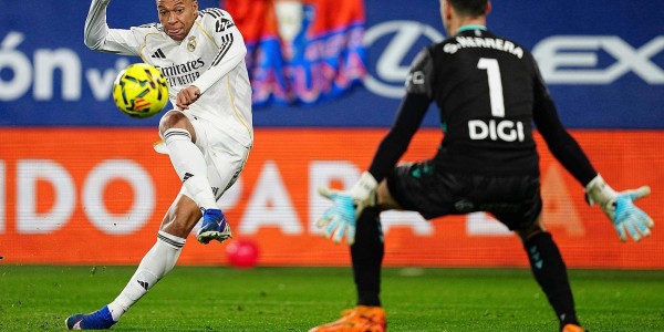 【西甲】皇马客场被绝杀，15年来首次负于奥萨苏纳