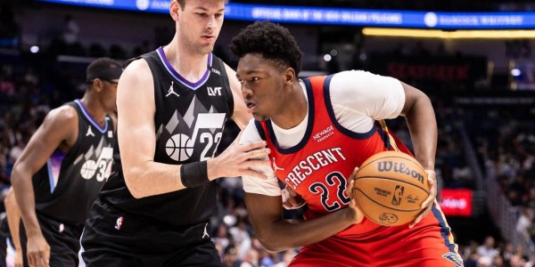 康查尔12+10+10普尔34分 爵士不敌鹈鹕10连败