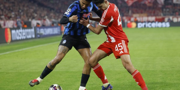 意甲独苗出局！欧冠-凯恩双响 拜仁4-1亚特兰大总分10-2晋级