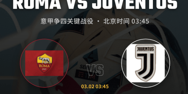 【意甲深析】欧冠出局元气大伤！尤文客战罗马，争四生死战难分高下？