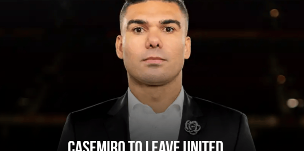 曼联官方宣布：卡塞米罗在本赛季结束后将以自由身离队