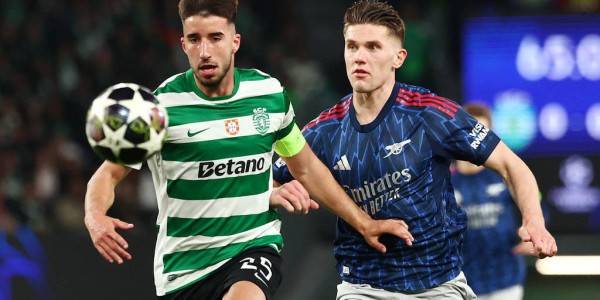 欧冠-马丁内利助攻哈弗茨91分钟绝杀 阿森纳1-0葡体占先机