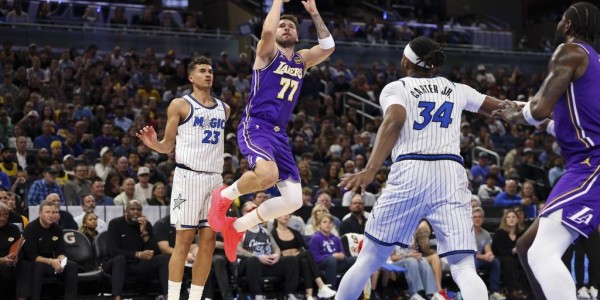 肯纳德三分绝杀 东契奇33+5+8詹姆斯12分湖人险胜魔术