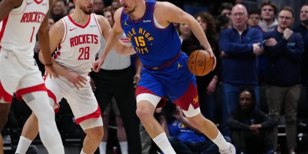 约基奇16+12+13杜兰特仅11分 掘金狂胜火箭