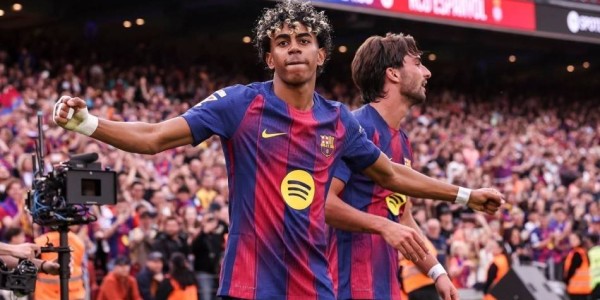 9分！皇马彻底没戏，西甲争冠关键战：巴萨4:1大胜，亚马尔造3球