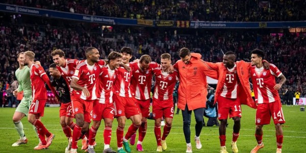 拜仁慕尼黑稳坐德甲榜首！创造历史连胜纪录+冠军前景看涨