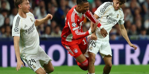 欧冠1-2，姆巴佩破门难救主，皇马主场不敌德甲霸主，濒临出局