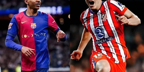 马竞VS巴萨：欧冠1/4决赛次回合，西甲德比再燃战火！