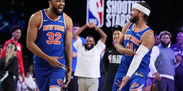 投篮之星赛-尼克斯队高分夺冠 布伦森唐斯狂秀手感