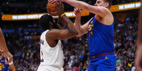 哈登22+10+7+关键三分 约基奇22+14+11骑士胜掘金