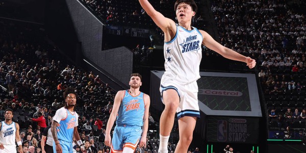 杨瀚森新秀赛8分钟超惊艳 尴尬一场游全赖队友自私？